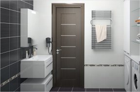 Какую дверь подобрать для ванной комнаты?