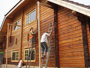 Методы и технология обработки деревянных домов
